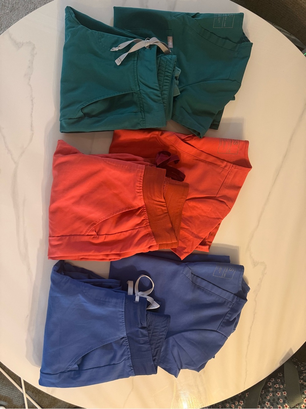 FIGS BUNDLE SET - XS Joggers with matching XXS tops